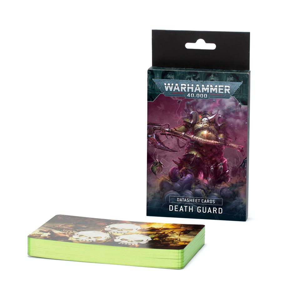Warhammer: 40K - Death Guard - Datasheet Cards: Death Guard