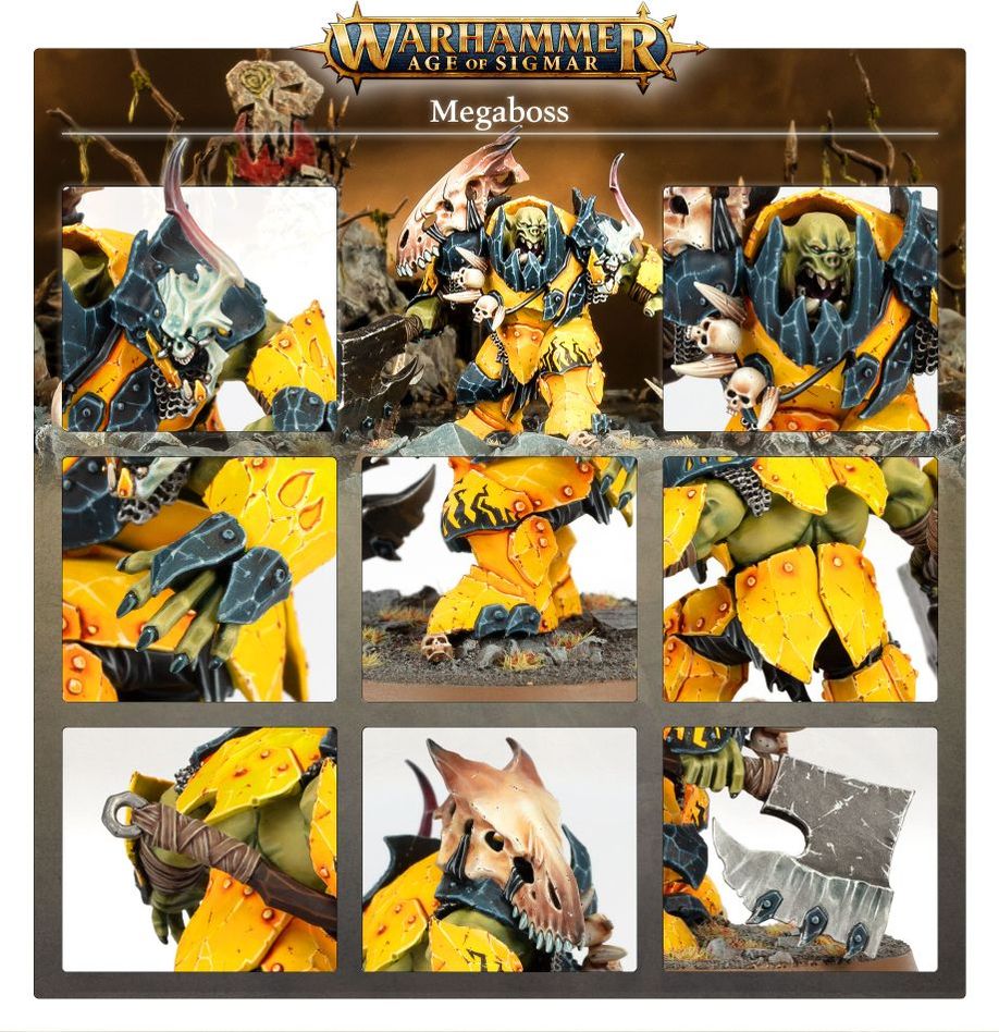 WarHammer: Age of Sigmar - Orruk Warclans - Megaboss