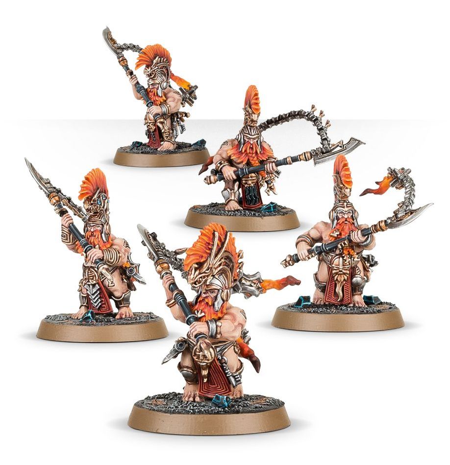 Warhammer: Age of Sigmar - Fyreslayers - Hearthguard Berzerkers