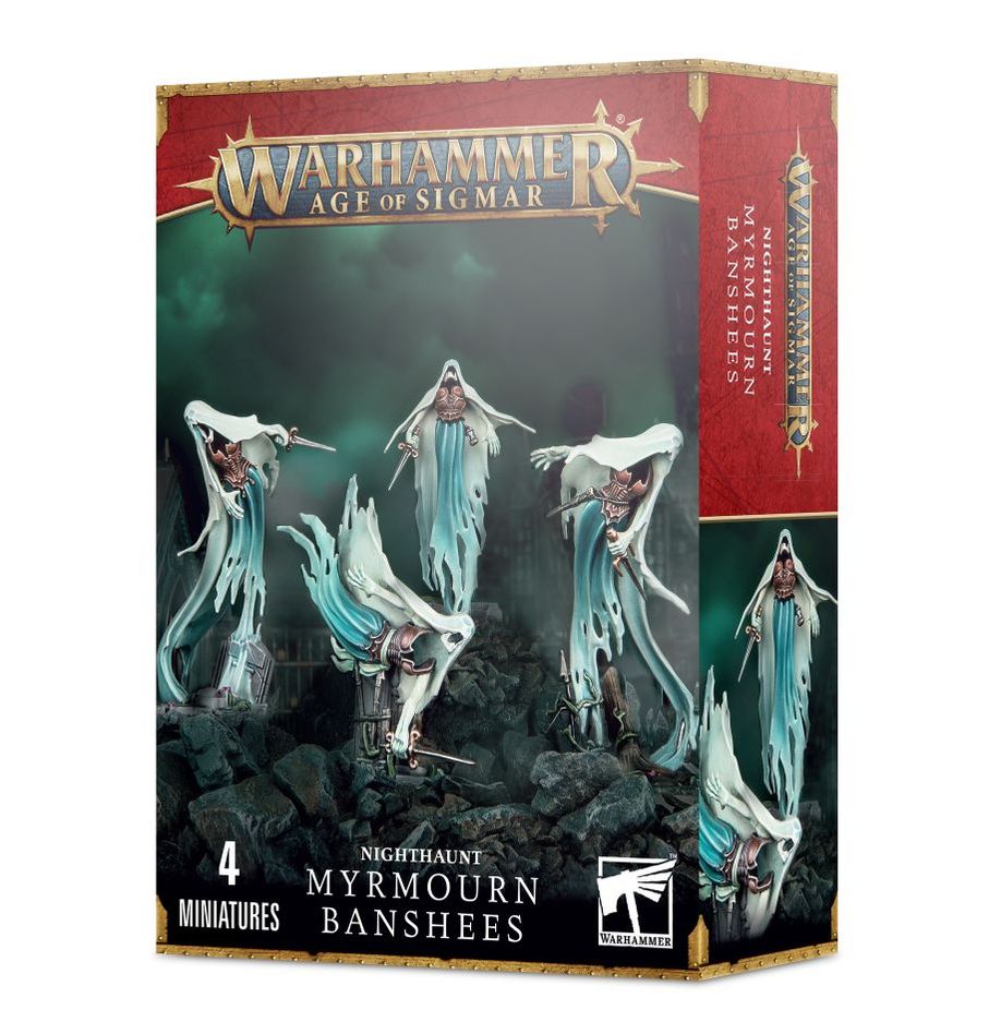 Warhammer: Age of Sigmar - Nighthaunt - Myrmourn Banshees