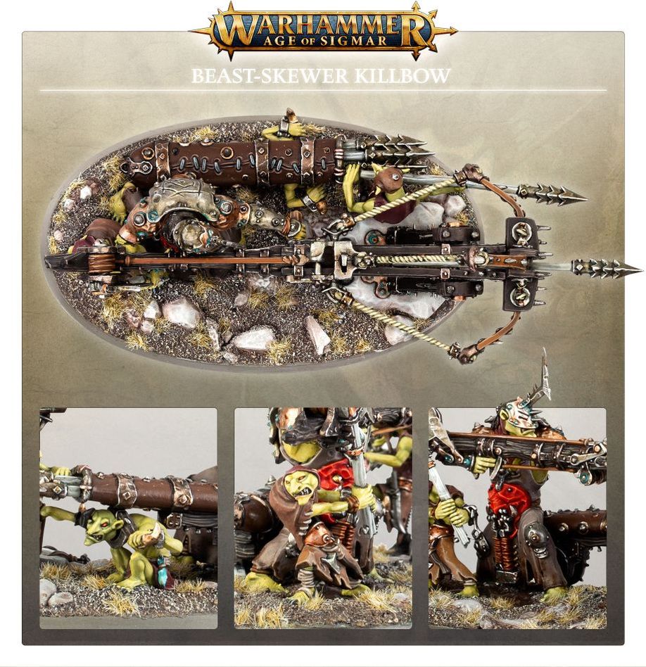 WarHammer: Age of Sigmar - Orruk Warclans - Beast-skewer Killbow