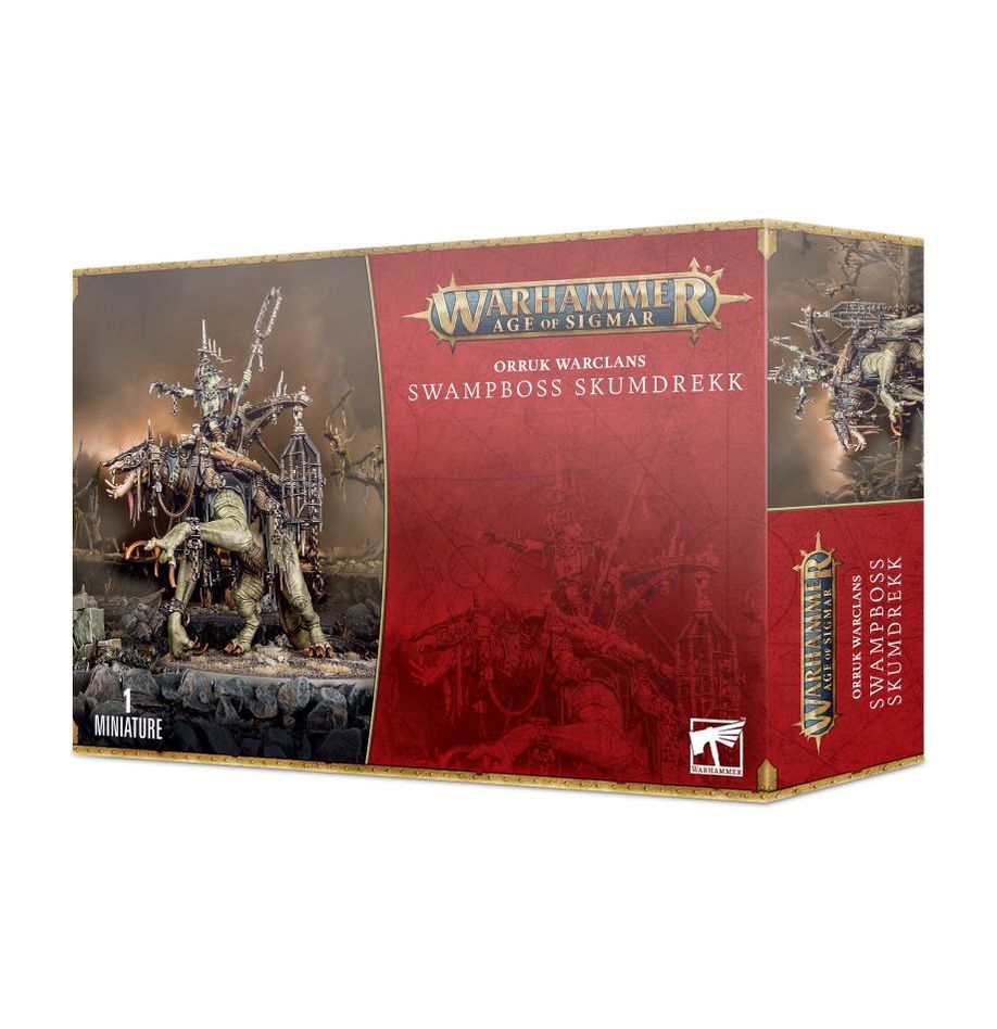 WarHammer: Age of Sigmar - Orruk Warclans - Swampboss Skumdrekk