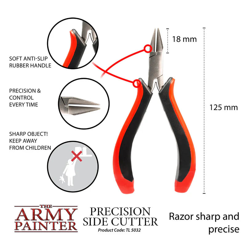 TheArmyPainter - Tools - Snips - Precision Side Cutter