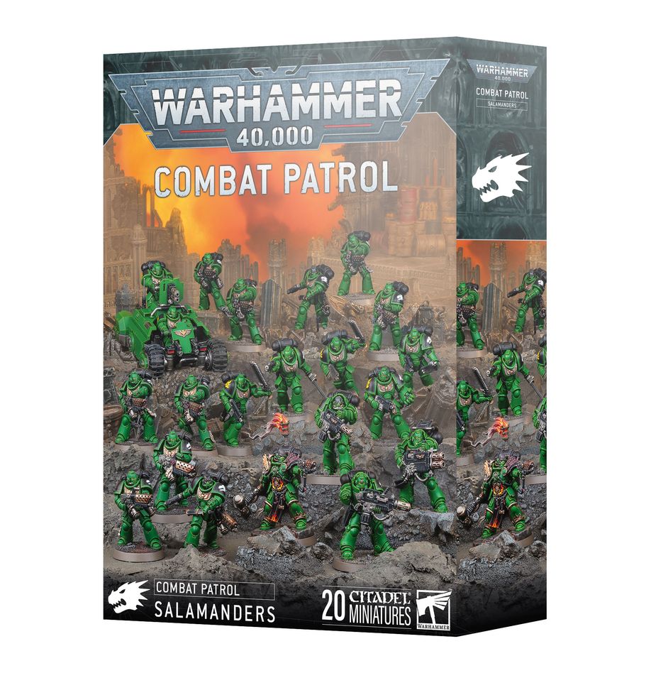 Warhammer 40K - Imperium - Space Marines - Salamanders