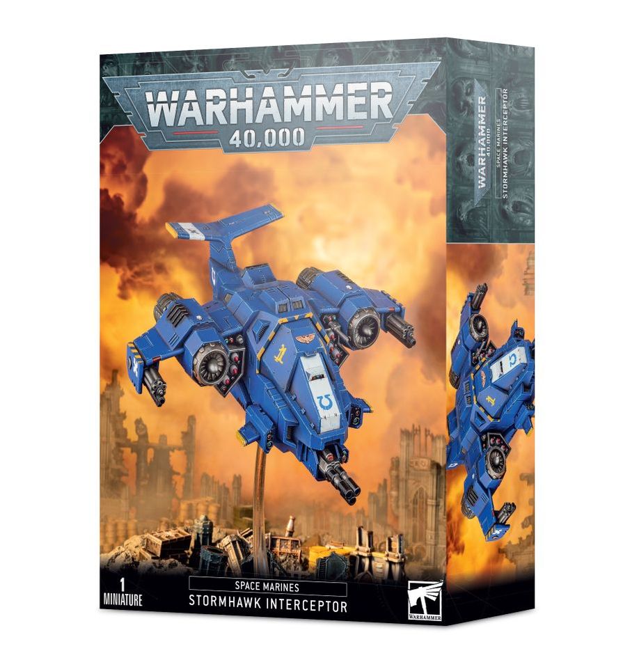 Warhammer: 40K - Space Marines Stormhawk Interceptor (Stormtalon Gunship)