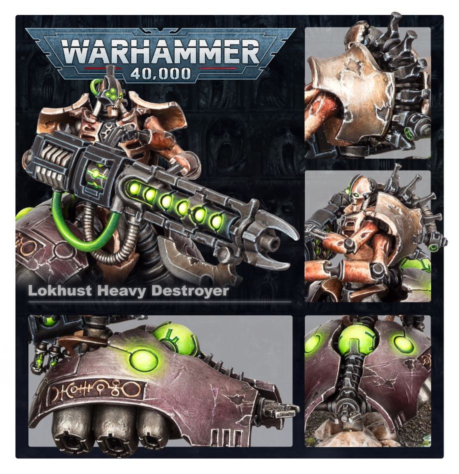 Warhammer: 40K - Necrons Lokhusts Heavy Destroyer