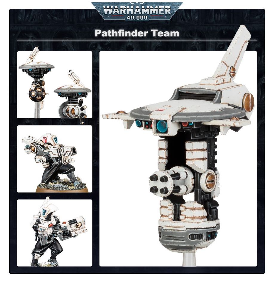 Warhammer: 40K - Tau Empire Pathfinder Team