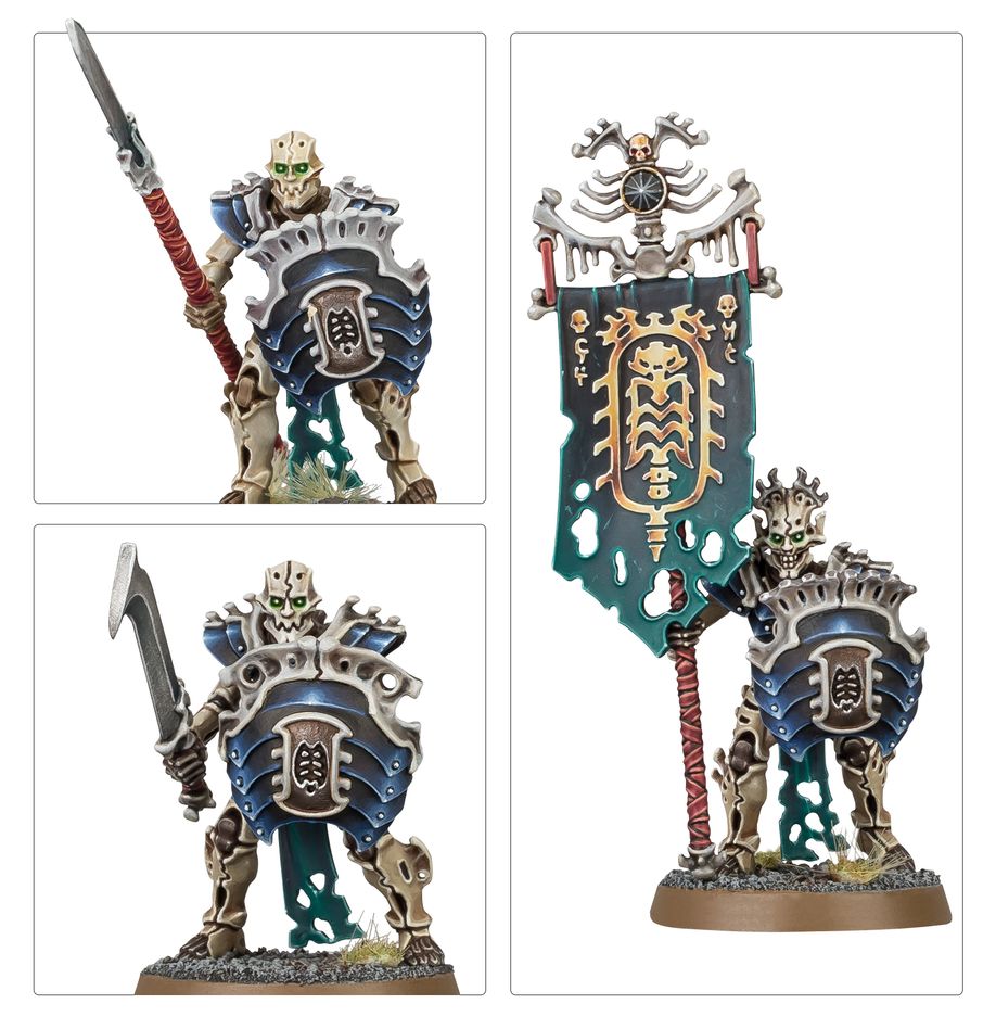 Warhammer: Age of Sigmar - Ossiarch Bonereapers - Mortek Guard