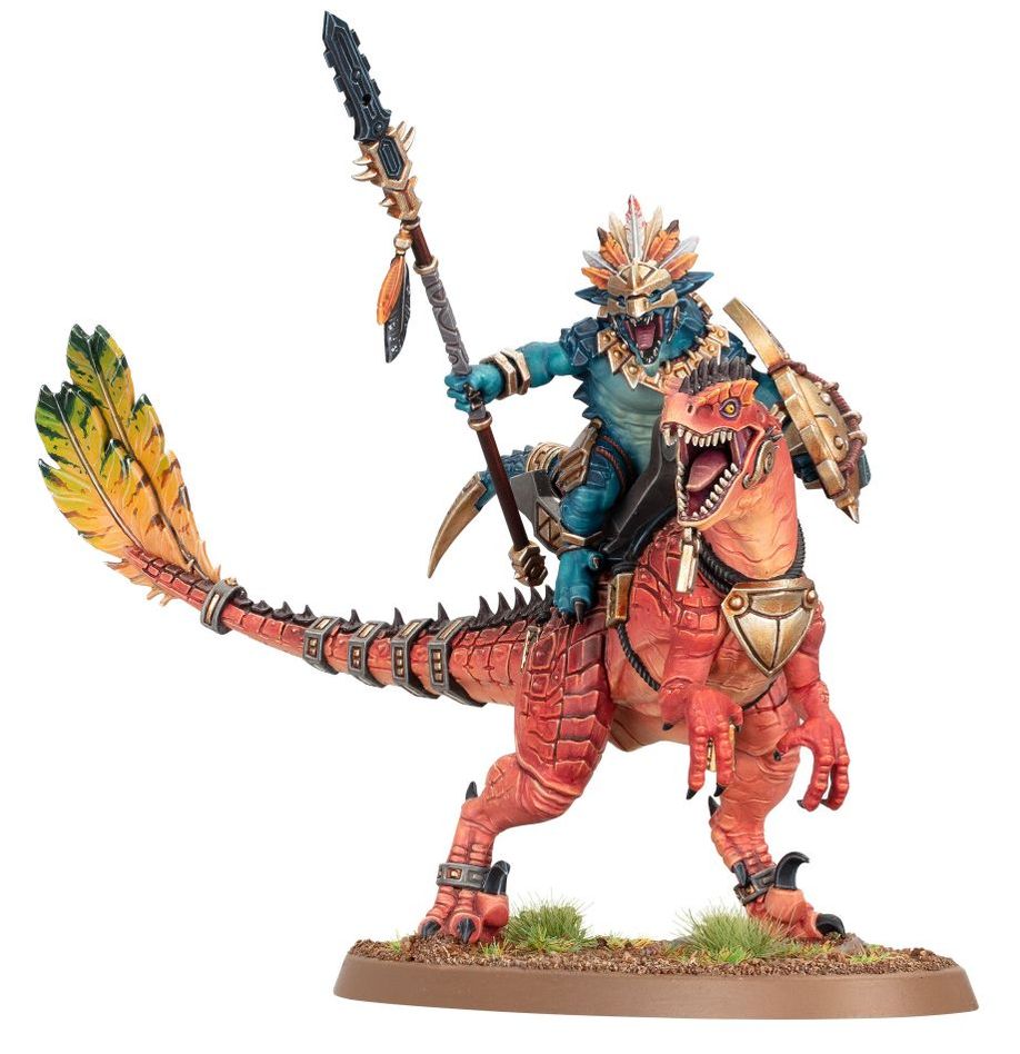 WarHammer: Age of Sigmar - Seraphon - Aggradon Lancers