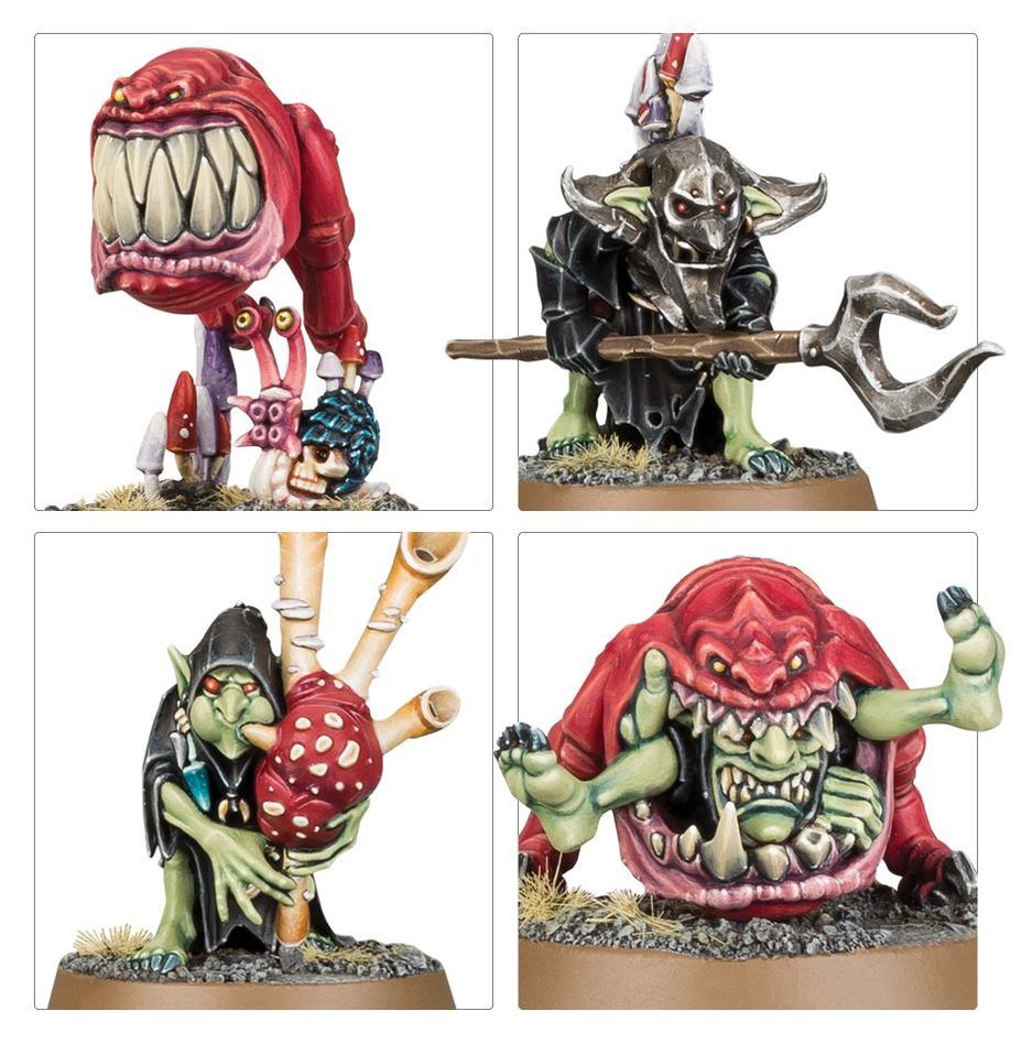 WarHammer: Age of Sigmar - Gloomspite Giz - Squig Herd