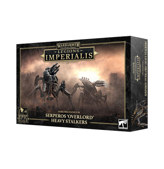 Warhammer: Legions Imperialis - Dark Mechanicum Serperos 'Overlord' Heavy Stalkers