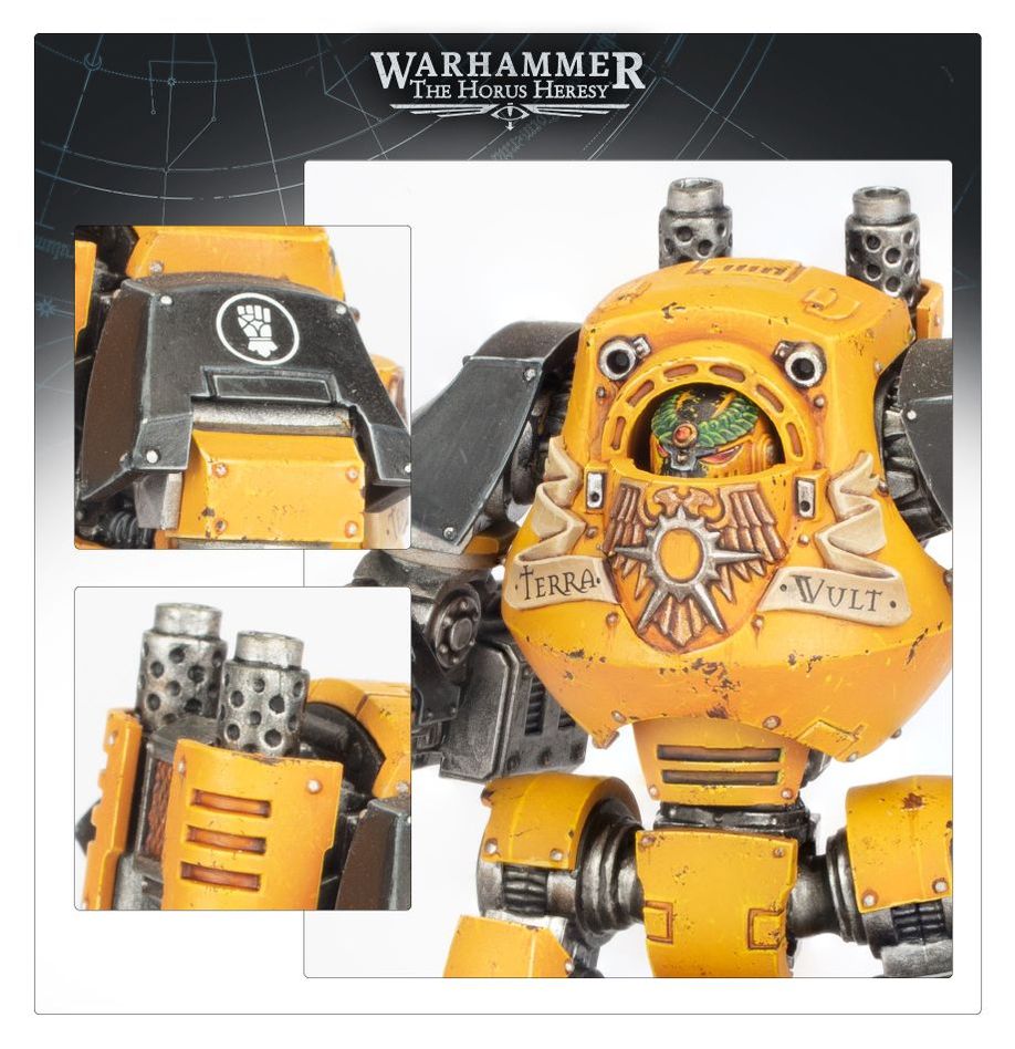 Warhammer: Horus Heresy -  Space Marines - Contemptor Dreadnought