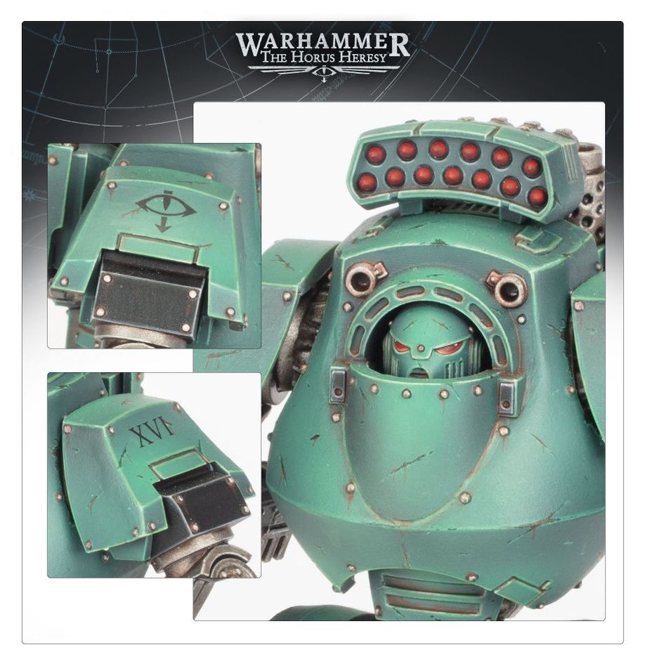 Warhammer: Horus Heresy -  Space Marines - Contemptor Dreadnought