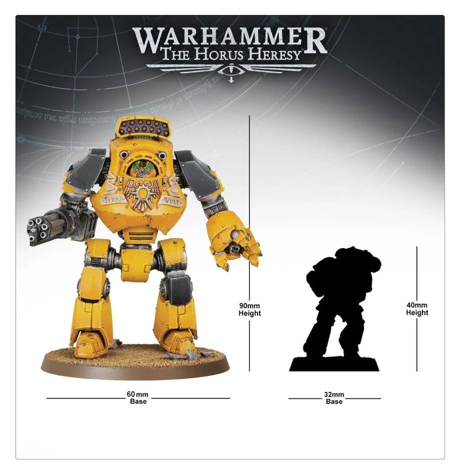 Warhammer: Horus Heresy -  Space Marines - Contemptor Dreadnought