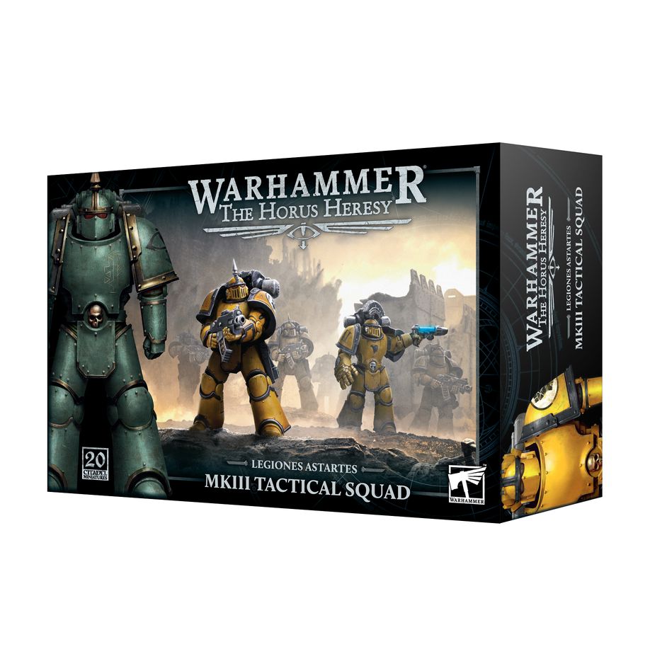 Warhammer: Horus Heresy -  Space Marines - MKIII Tactical Squad