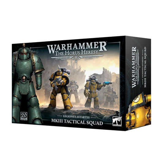 Warhammer: Horus Heresy -  Space Marines - MKIII Tactical Squad