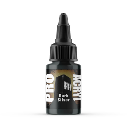 Paint: Monument Hobbies - Pro Acryl - Dark Silver (M)