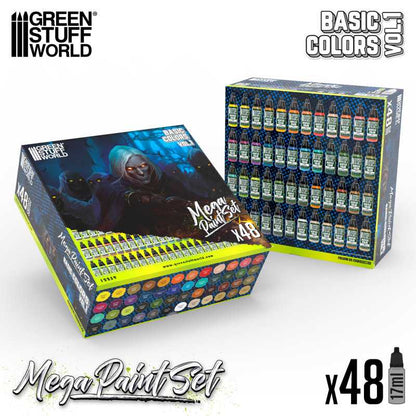 Paint: Green Stuff World (Set) - Mega Paint Set Vol 1