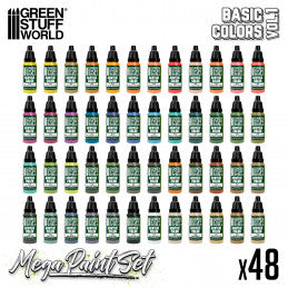 Paint: Green Stuff World (Set) - Mega Paint Set Vol 1