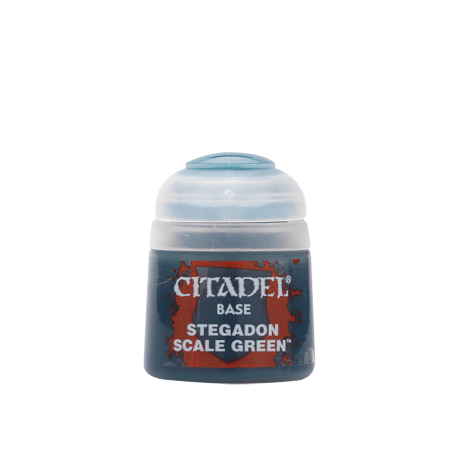 Paint: GW Citadel Base - Stegadon Scale Green